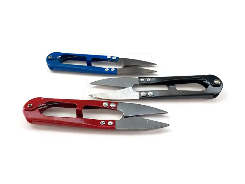 TIJERA CORTA HILOS METALICA X 12 UN