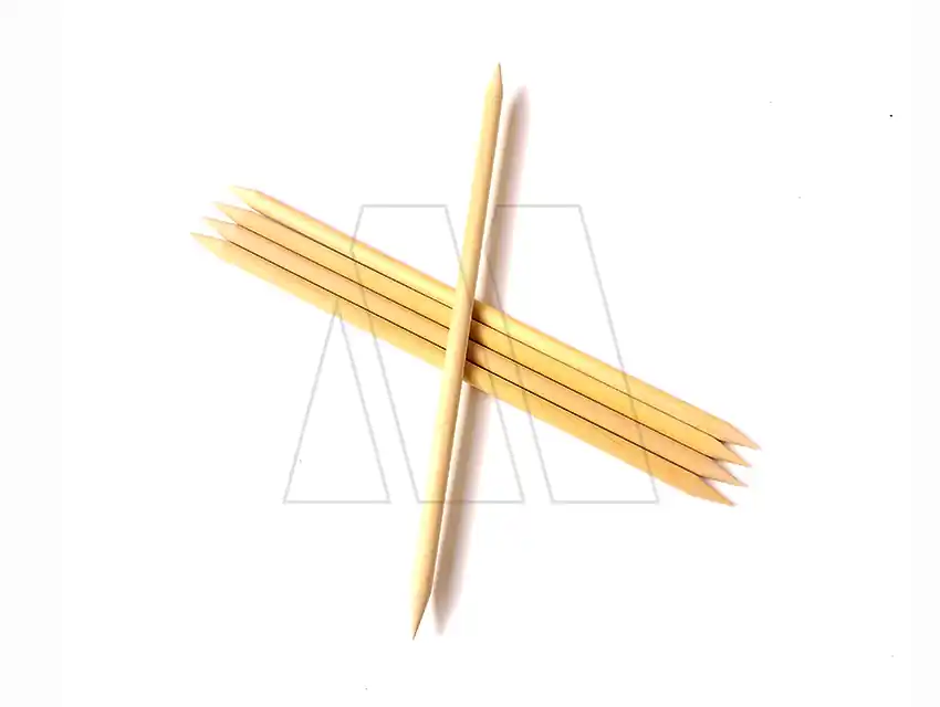 AGUJAS DE MADERA PARA MEDIAS SOBRE X 5UN N°6 1594.6