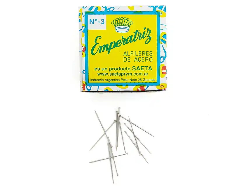 ALFILER EMPERATRIZ ACERO Nº3 X 25GRS 1634