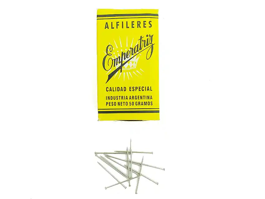 ALFILER NIQUELADO EMPERATRIZ X 50GRS 1641