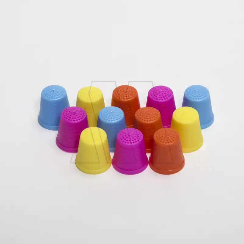 DEDAL PLASTICO CBX COLORES SURTIDOS X 12UN 4039