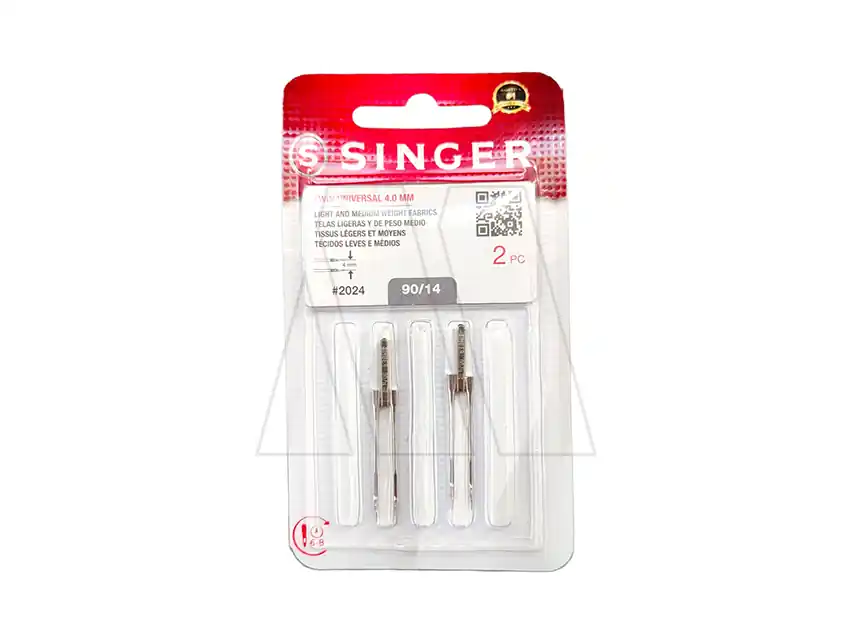 AGUJAS SINGER DOBLE PUNTA Nº 14 X 2UN (EL PRECIO ES POR LAS 2UN) 1626