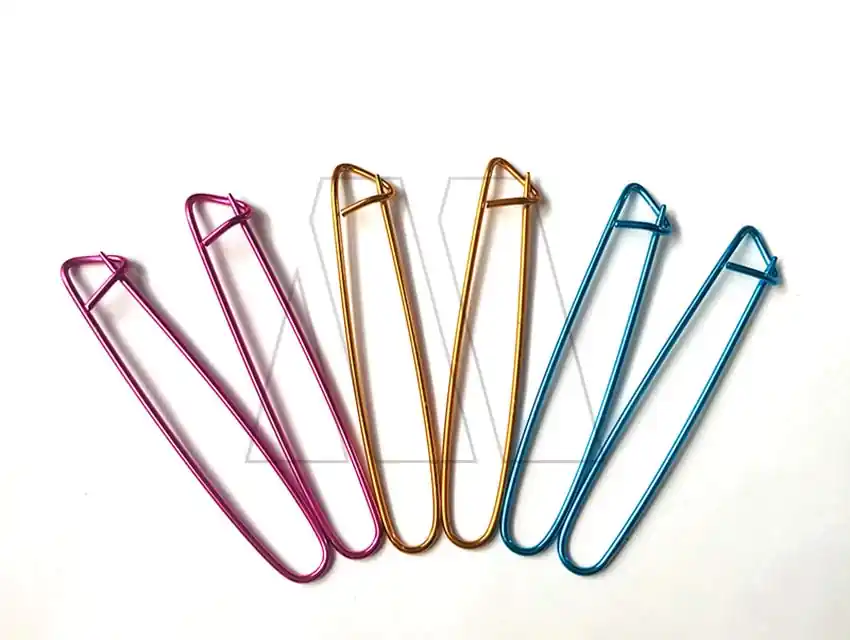 TOMA PUNTOS METALICO COLORES 11CM X 12UN 1660.1