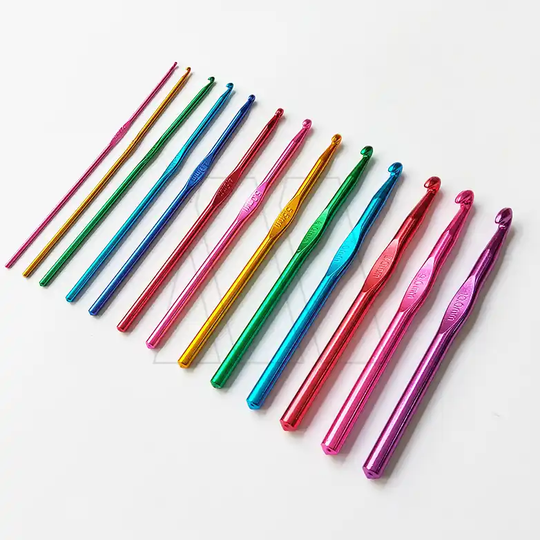 AGUJA CROCHET COLOR Nº 6 X 12UN 1698.6