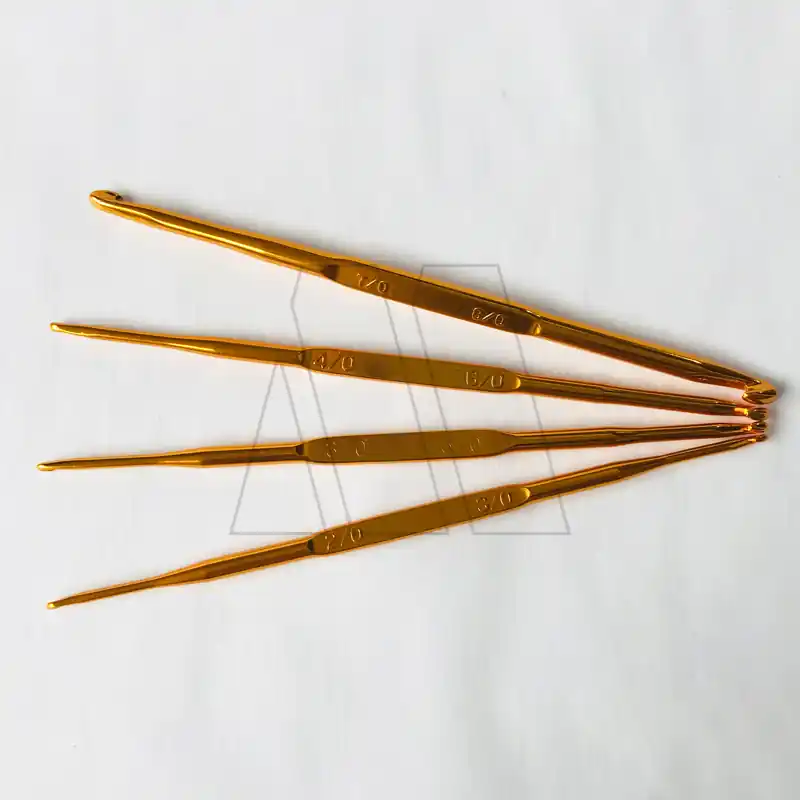 AGUJA CROCHET ACERO DOBLES CBX X 6UN 2280
