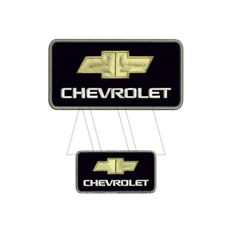 APLIQUE BORDADO TERMOAD CHEVROLET CHICO X 1UN