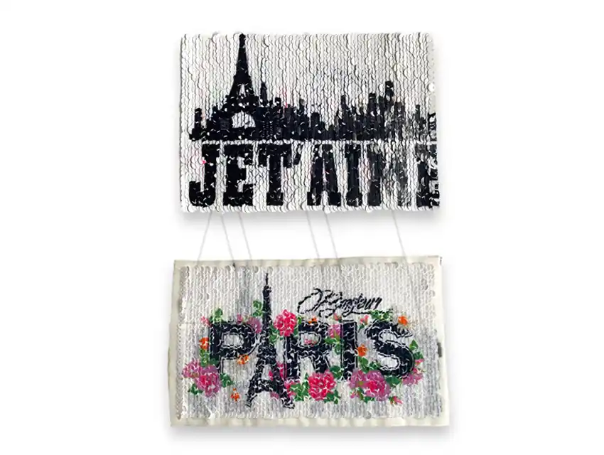 APLIQUE LENTEJUELA REVERSIBLE CBX PARIS X 6UN 
