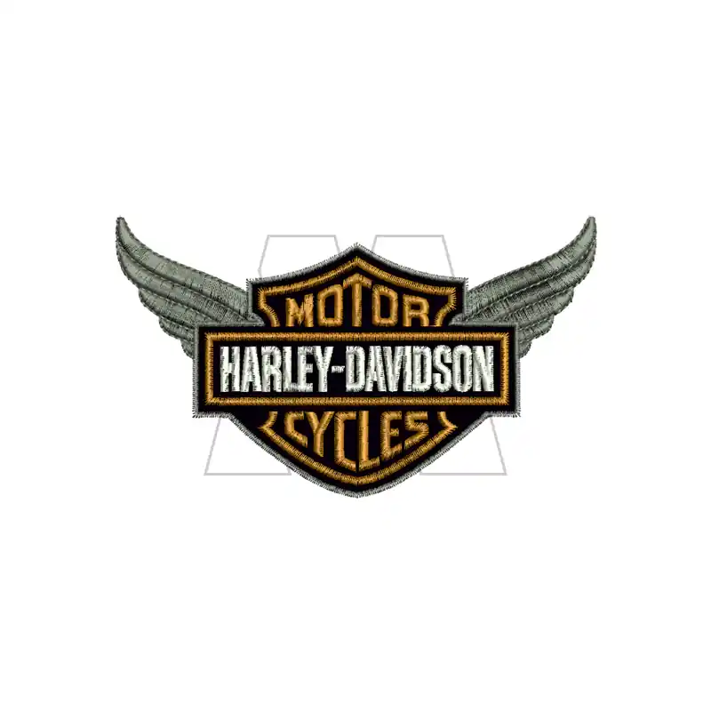 APLIQUE BORDADO HARLEY DAVIDSON X 1UN