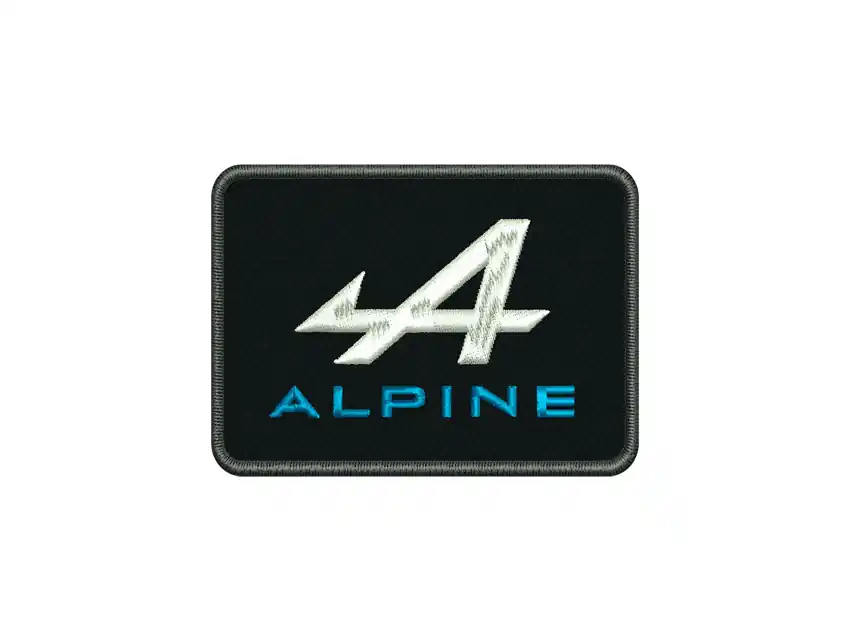 APLIQUE BORDADO TERMOAD ALPINE 6,2CM X 9,4CM X 1UN  7219