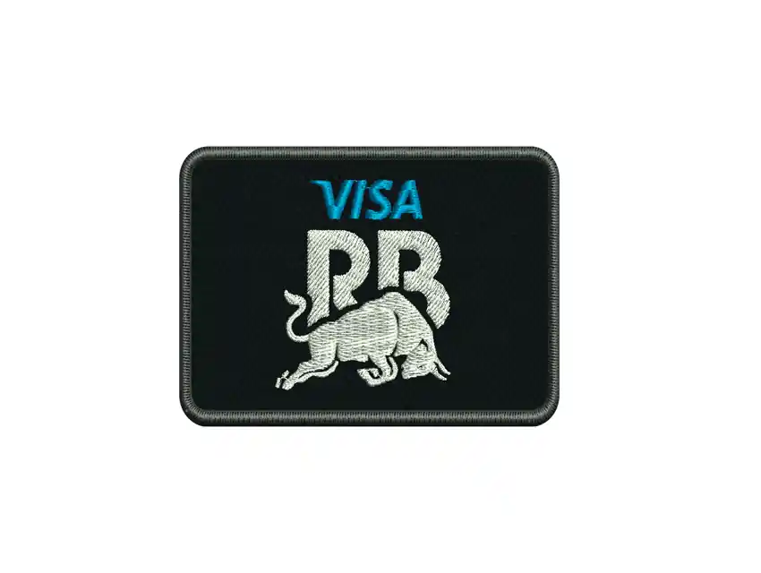 APLIQUE BORDADO TERMOAD RB VISA 6,2CM X 9,4CM X 1UN 7223