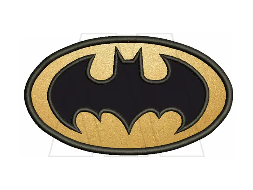 APLIQUE BORDADO TERMOAD MOTIVO 1 BATMAN X 2UN 9144.1
