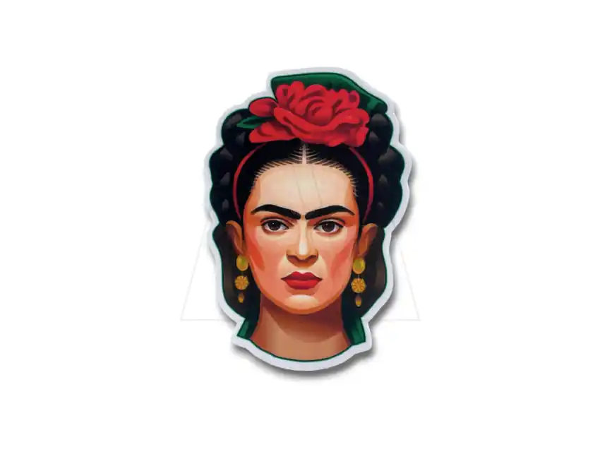  APLIQUE ESTAMPADO TERMOAD FRIDA KAHLO 14CM X 20CM X 2UN 