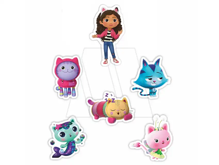 APLIQUE ESTAMPADO TERMOAD GABBY CHICO X 6UN