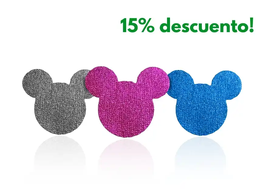 APLIQUE CORTE SECO TERMOAD MICKEY MINI X 24UN