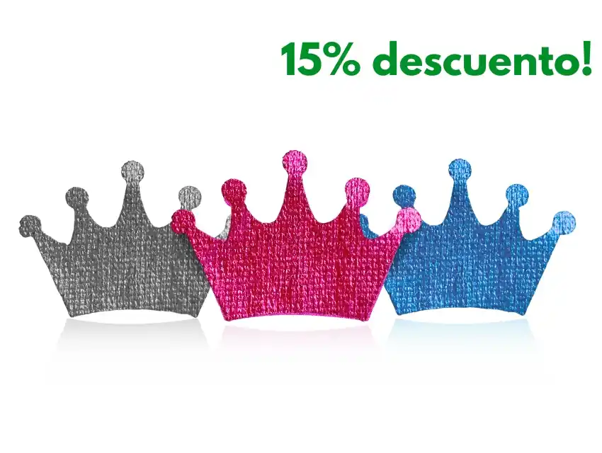 APLIQUE CORTE SECO TERMOAD CORONA MINI X 24UN