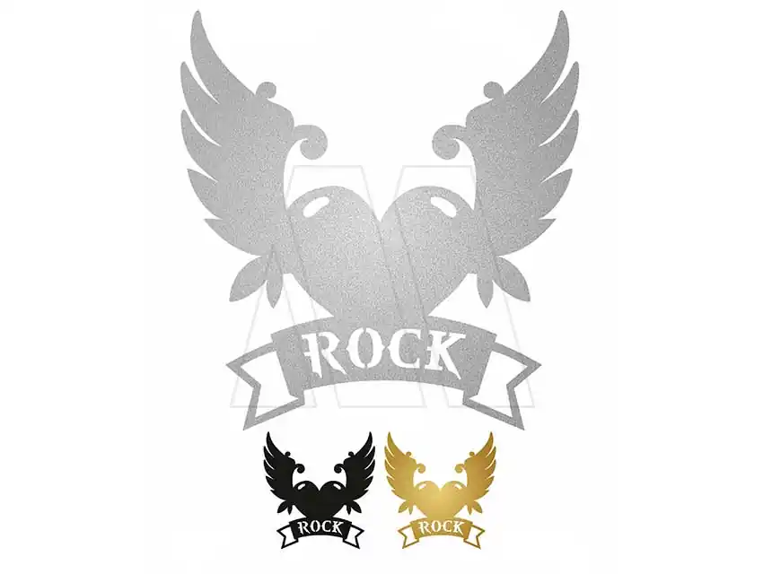 APLIQUE ESTAMPADO TERMOAD SUPER APLIQUE ALAS ROCK X 2UN