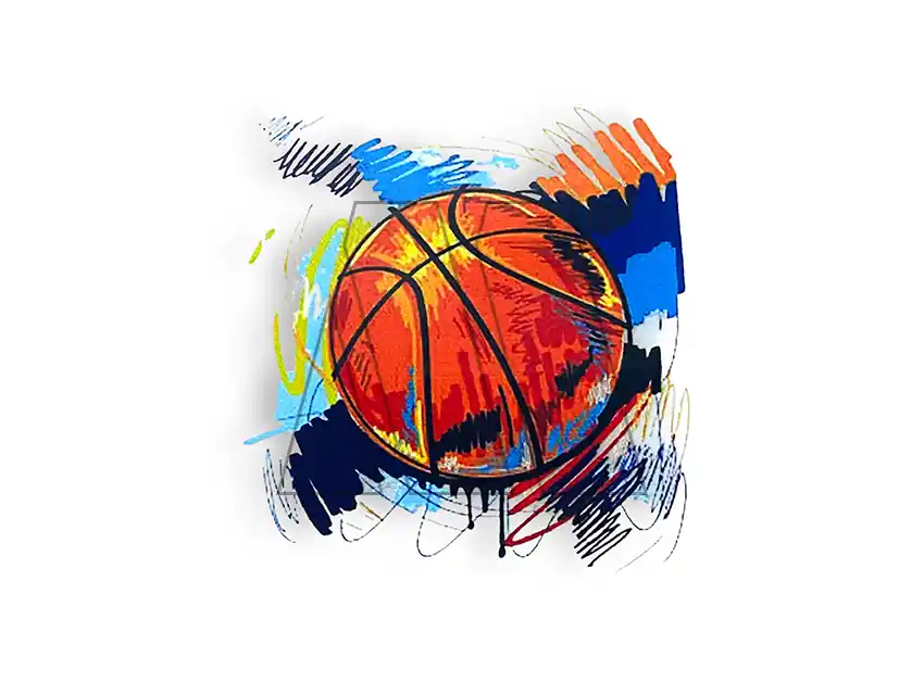 ESTAMPA DTF TERMOAD PELOTA 7,5CM X 7,5CM X 4UN 7200.12