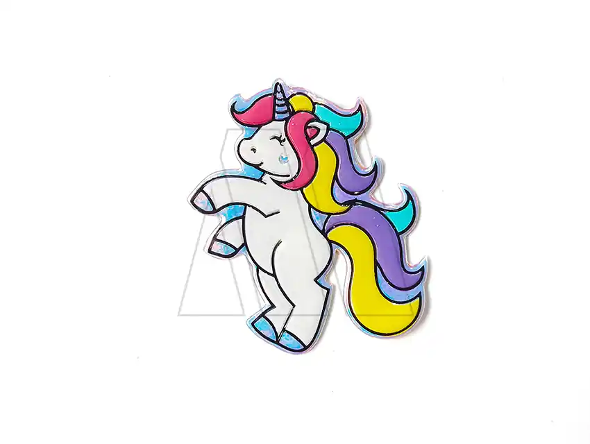 APLIQUE TORNASOL TERMOAD UNICORNIO ENTERO 6,5CM X 6CM X 4UN