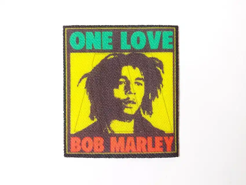 APLIQUE ESTAMPADO TERMOAD BOB MARLEY X 6UN 9109