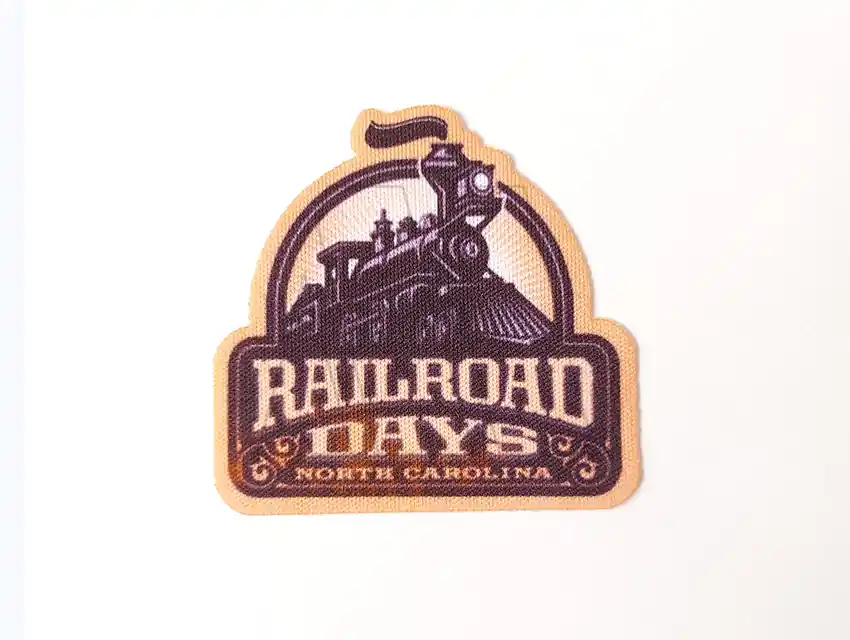 APLIQUE ESTAMPADO TERMOAD RAILROAD DAYS X 6UN 9111