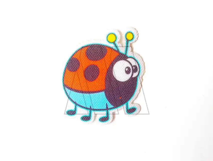 APLIQUE ESTAMPADO TERMOAD VAQUITA SAN ANTONIO X 6UN 9114