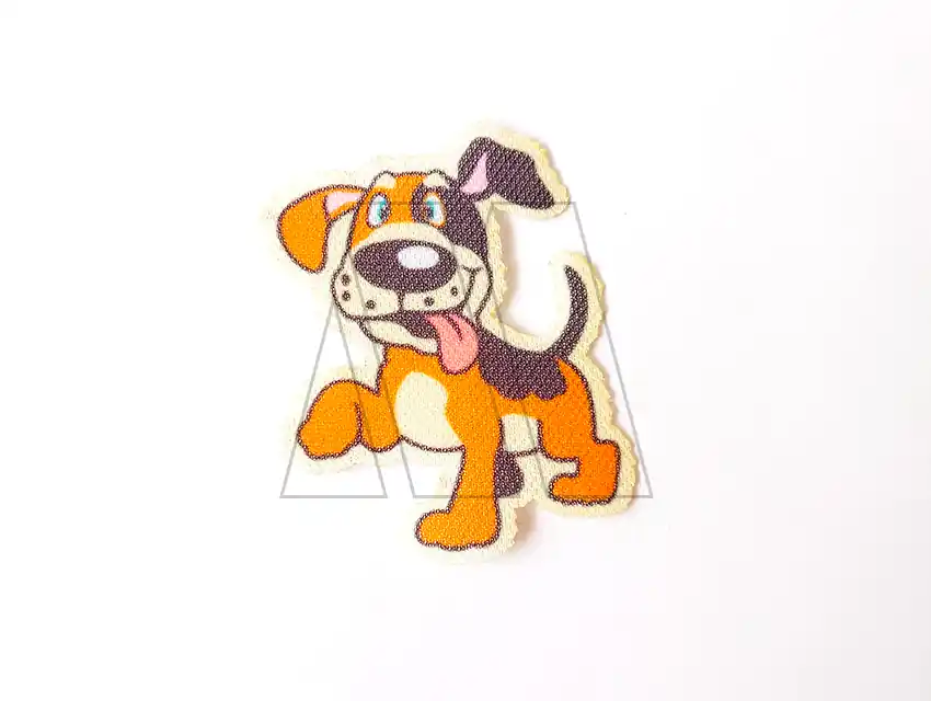 APLIQUE ESTAMPADO TERMOAD PERRITO X 6UN 9115