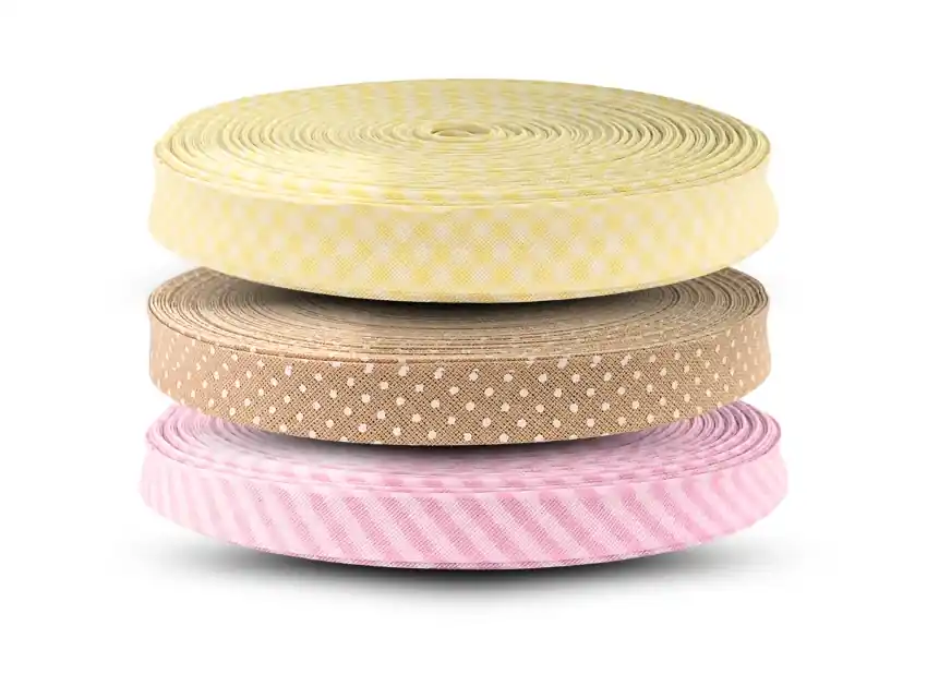 CINTA BIES ALGODON POPLIN FANTASIA 13MM X 25MTS 5130.13