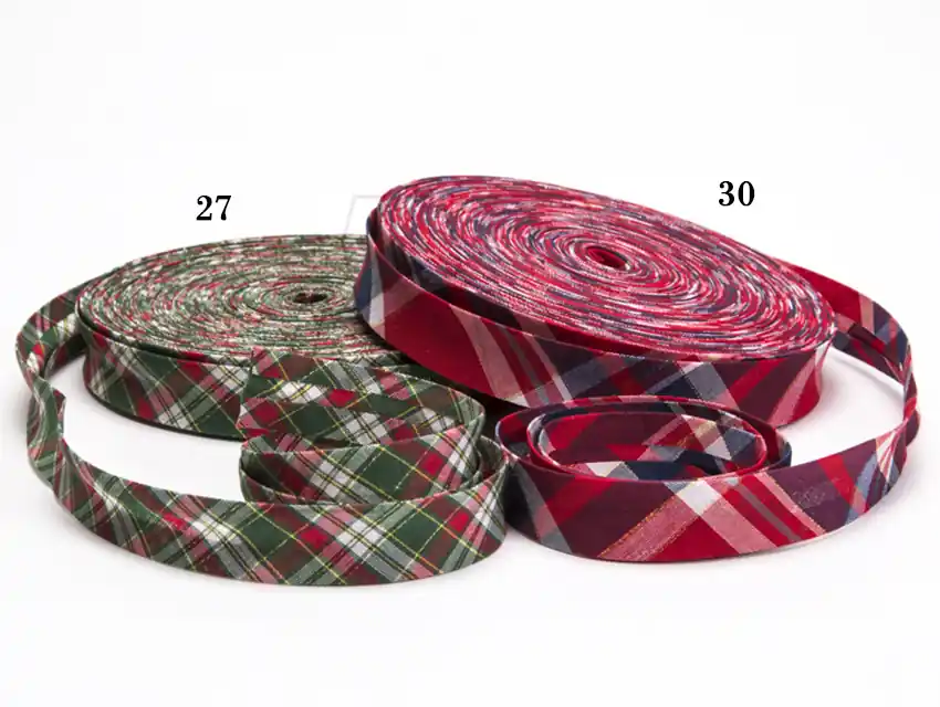 CINTA BIES ALGODON POPLIN FANTASIA C/LUREX 20MM X 25MTS 5130.20L
