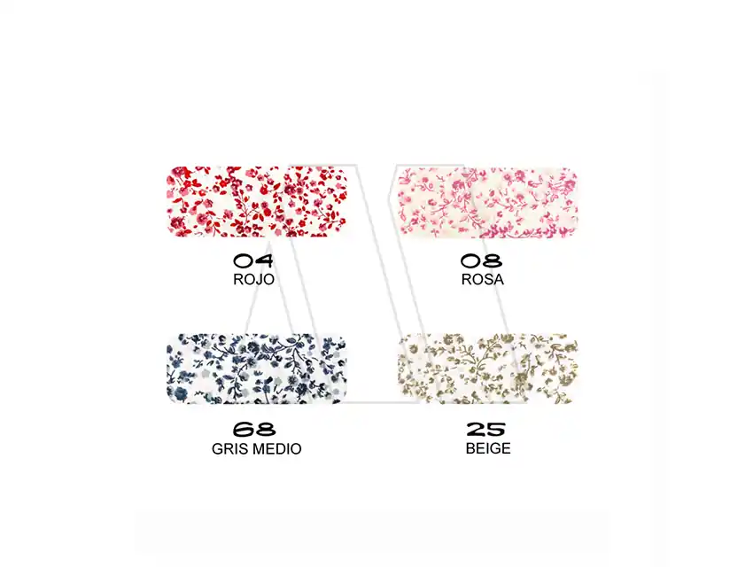 CINTA BIES BROOKLYN FLORCITAS 20MM X 25MTS 5609F