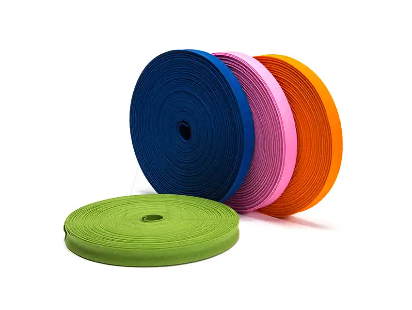 CINTA BIES ALGODON POPLIN COLOR 13MM X 25MTS 5115C