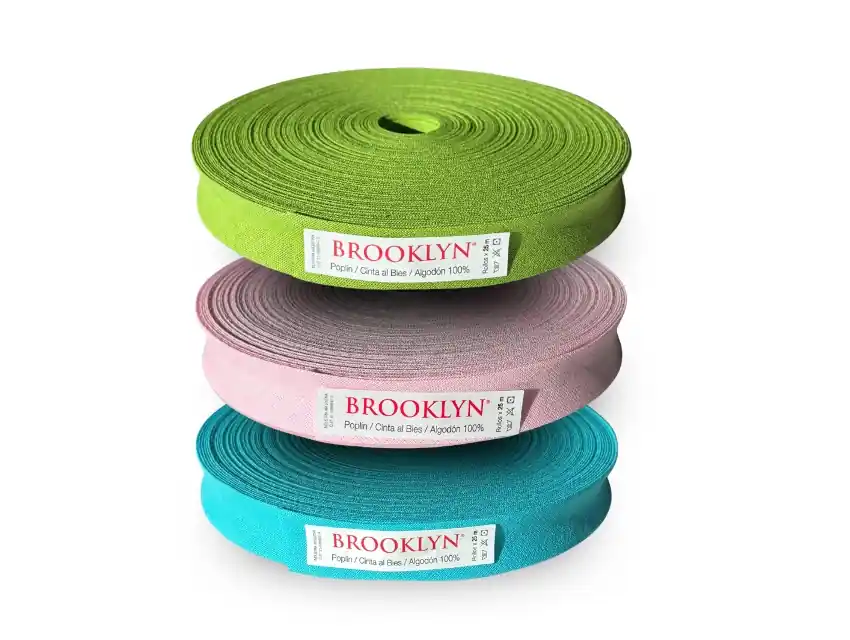 CINTA BIES BROOKLYN POPLIN COLOR 20MM X 25MTS