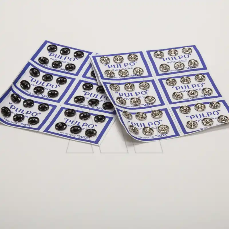 BROCHE A PRESION PULPO SAETA NRO 0 8MM X 36UN 1612.0