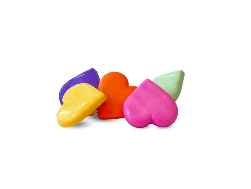 BOTON NYLON CON PIE CORAZON T18  617.1