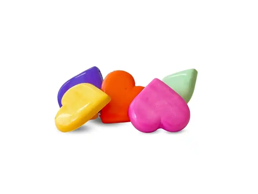  BOTON NYLON CON PIE CORAZON T22  617.2