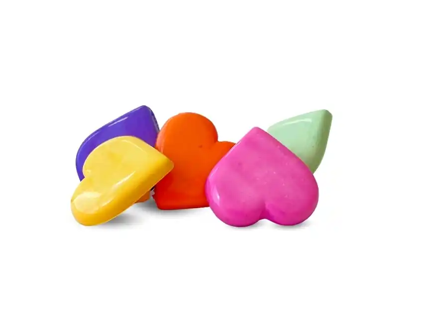 BOTON NYLON CON PIE CORAZON T28  617.3