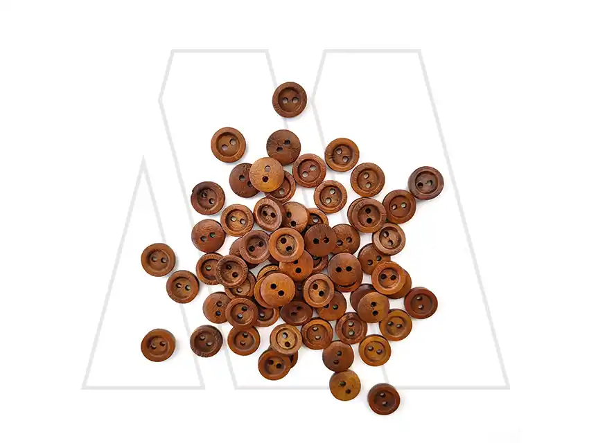 BOTON SIMIL MADERA 2 AGUJEROS T14 818.1
