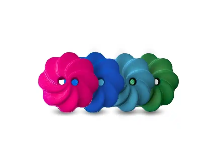  BOTON NYLON FLOR SIMPLE T22  633.2