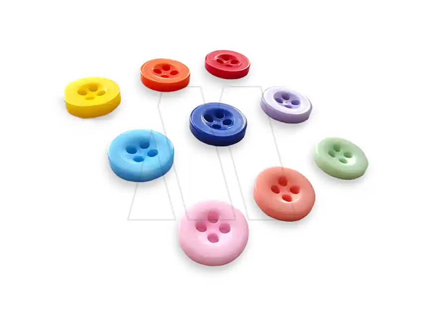 BOTON CAMISERO POLIESTER PASTA FONDO PLANO T16 102.1