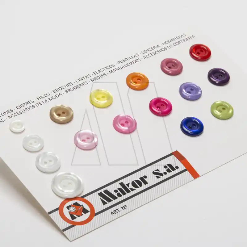 BOTON POLIESTER GAUCHO T24