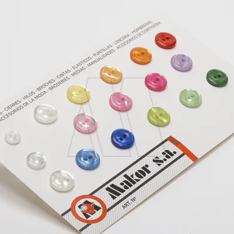 BOTON POLIESTER LAGO T18 407.1