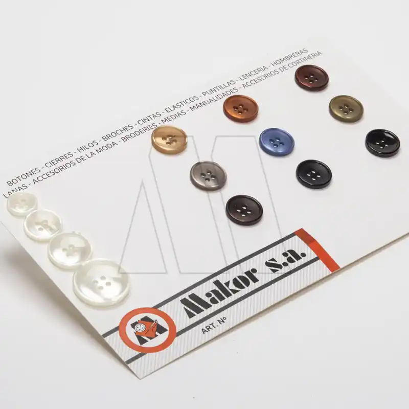 BOTON POLIESTER SASTRE AUSTRAL T32 495.3