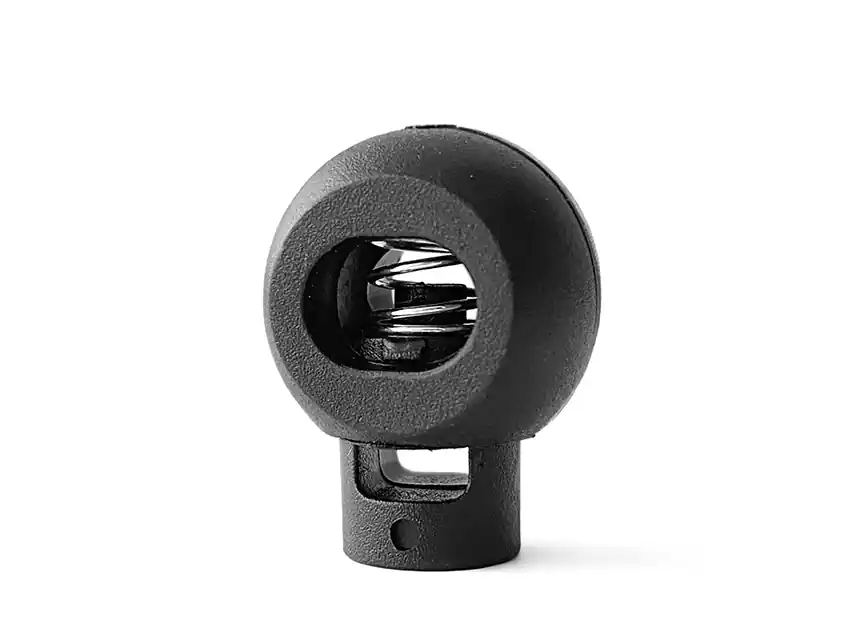  TANCA NYLON 1 AGUJERO CON RESORTE NEGRO 1678