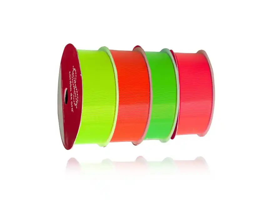 CINTA GROSS FLUO CORDON DE ORO 25MM X 10MTS