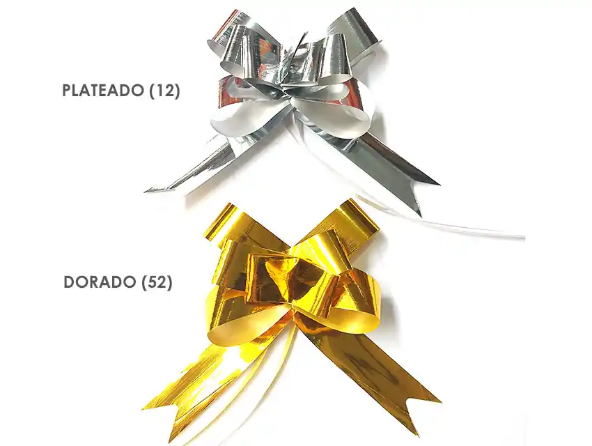 MOÑO RAPIDO CHICO METALIZADO X 50UN 4504.1M