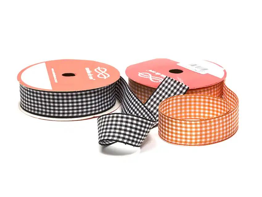 CINTA FANTASIA CUADRILLE FRANCISCA CORDON DE ORO 25MM X 10MTS