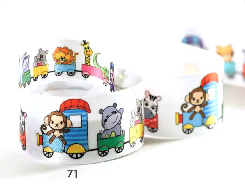 CINTA TREN DE LA SELVA CORDON DE ORO 25MM X 10MT