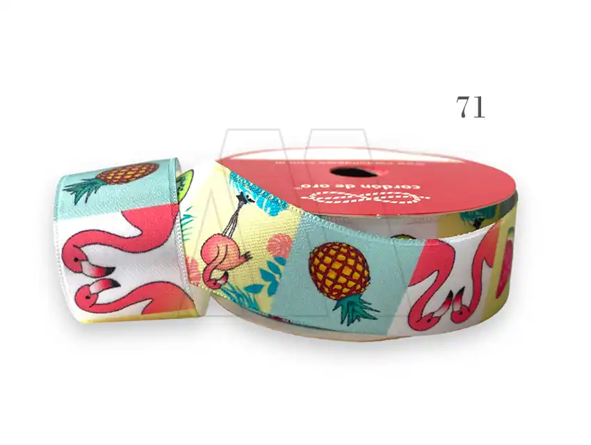 CINTA FLAMENCO  CORDON DE ORO 25MM X 10MT