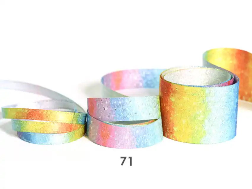 CINTA FANTASIA GLIMMER LUREX CORDON DE ORO 6MM X 10MTS