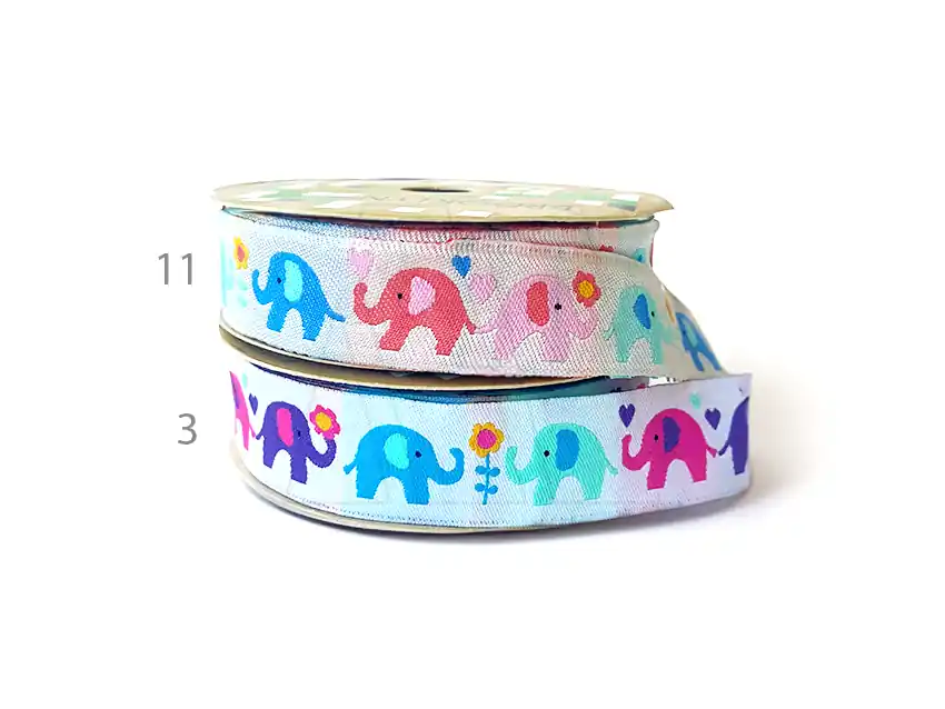 CINTA BROOKYN FESTIVAL 25MM X 10MTS