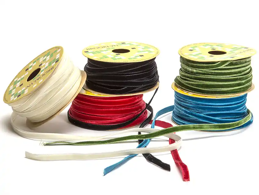 CINTA BROOKLYN VELUR TERCIOPELO 5MM X 10MTS